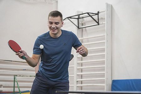 Соревнования по настольному теннису в рамках Х заводской спартакиады